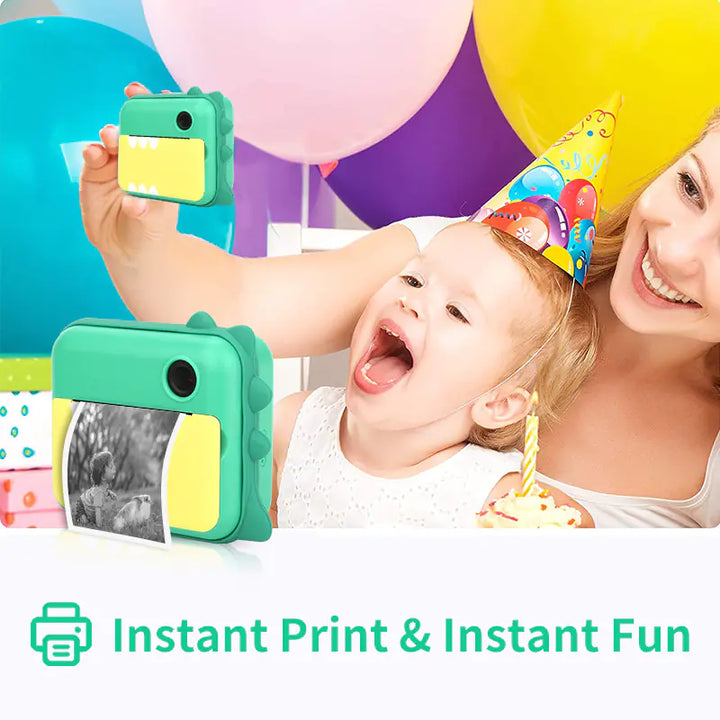 Children's Instant Print 1080P Digital Camera with Paper