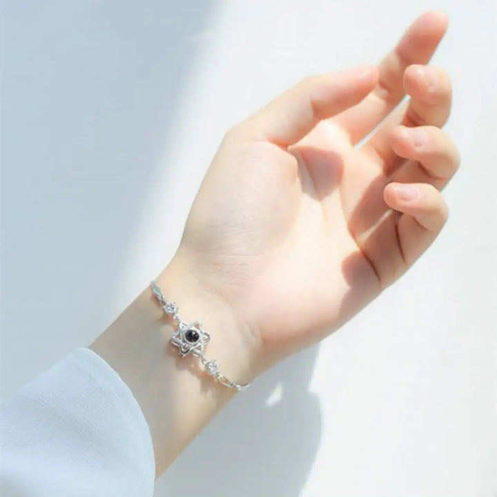 Custom Projection Bracelet for Women in 100 Languages