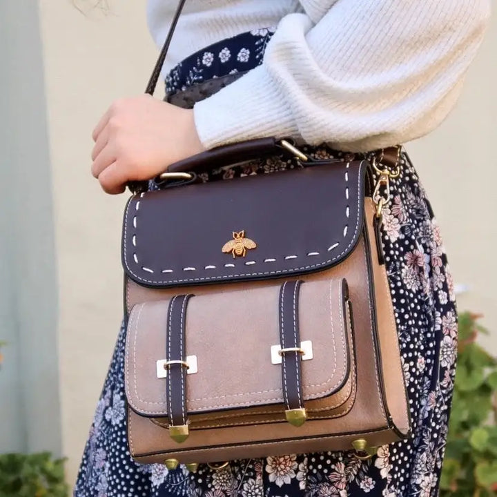 Hummel-Lederrucksack