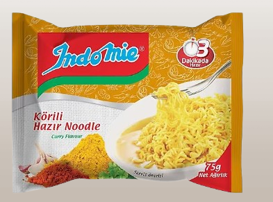 Indomie Korili Hazir Noodle Curry Flavor - 75g
