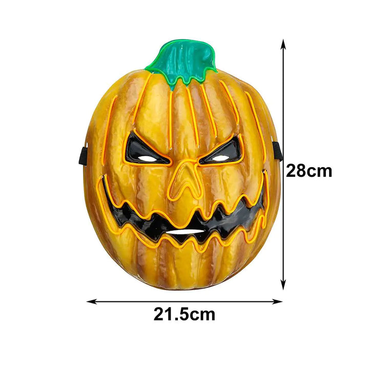 LED Pumpkin Mask - New Design for Halloween