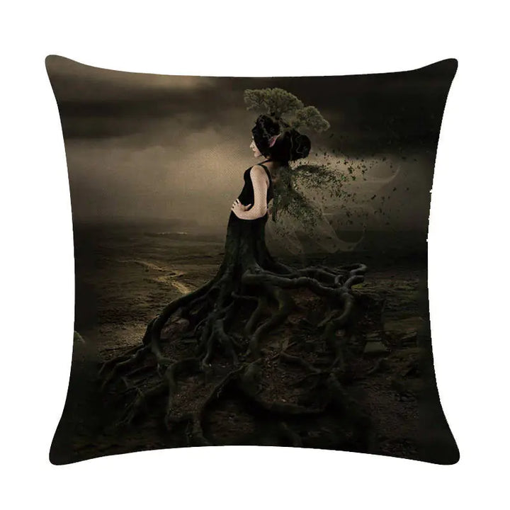 Linen Cushion Cover - 45x45cm Size