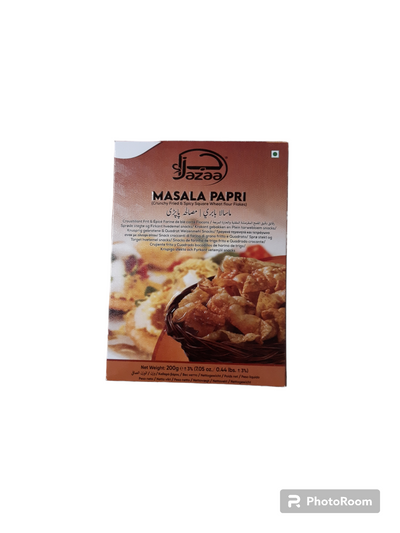Jazzaa Masala Papri is an authentic Indian snack made with a unique blend of spices. The papri are crunchy and flavourful, making them the perfect accompaniment to tea or lassi. Enjoy the spice of India with Jazzaa Masala Papri!