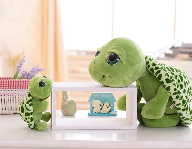 Big Eye Turtle Plush Toy, Sea Turtle Stuffed Animal
