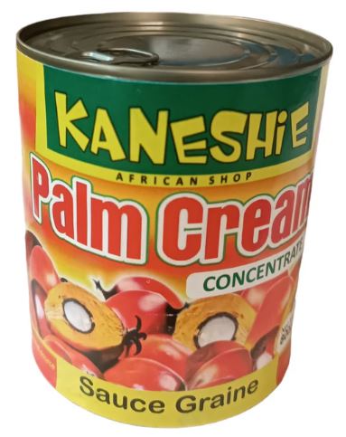 Kaneshie | Palm Cream | with Giner and Onion | Sauce Graine 800g