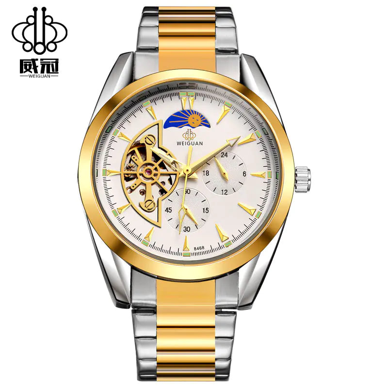 Men's Fashion Automatic Mechanical Watch with Water Resistance