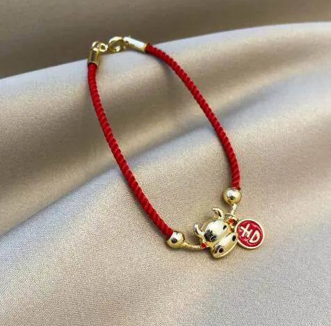 Red String Bracelet for Women - Unique Design Gift