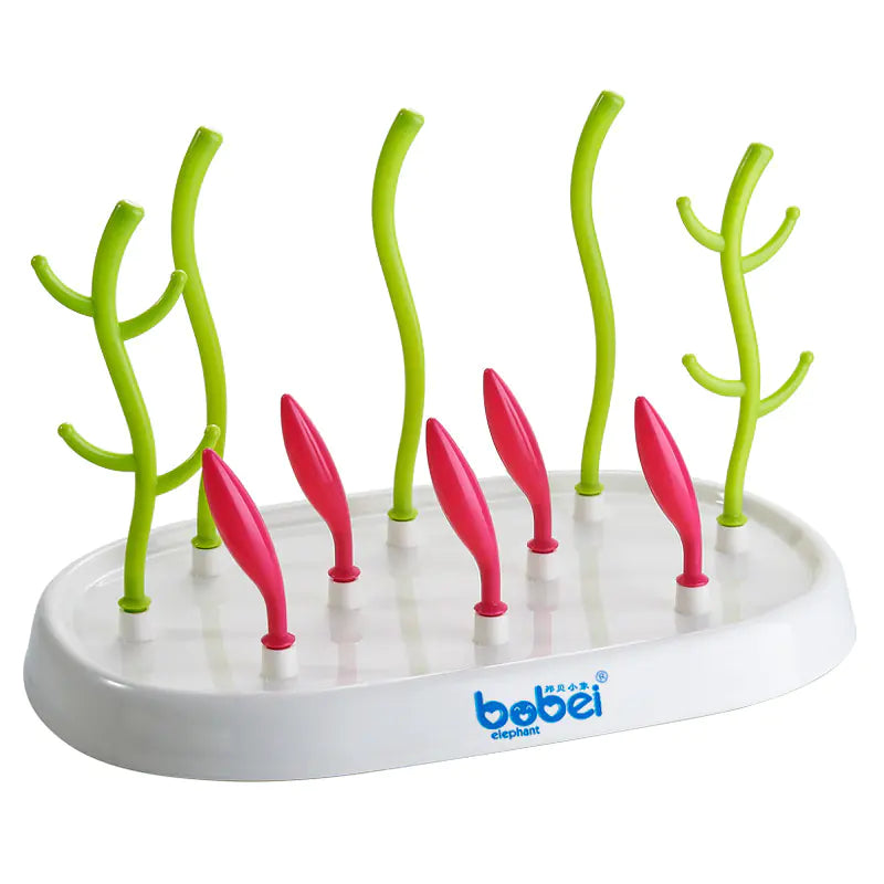 Tree-Shaped Bottle Drying Rack