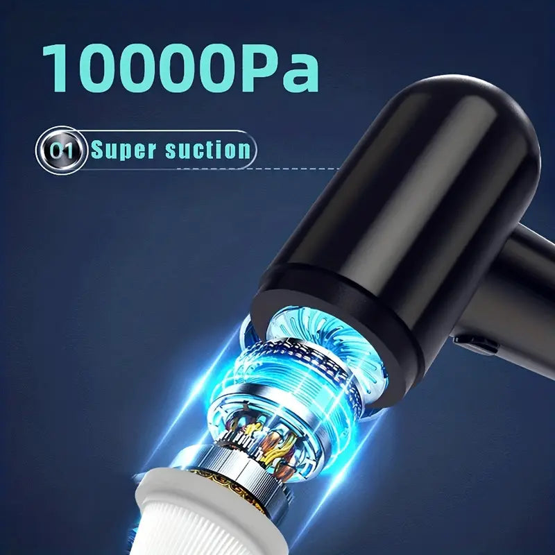 Mini Handheld Rechargeable Vacuum for Home and Car