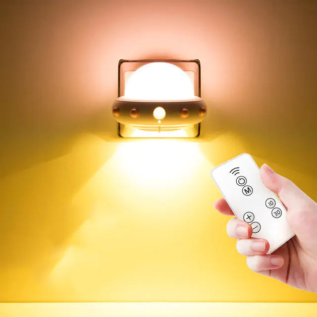 Creative UFO LED Night Light with Remote Control