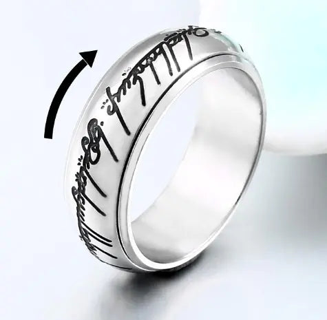 Men's Stainless Steel Vacuum Electroplated Ring