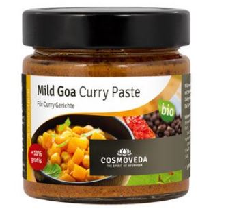 Cosmoveda | Mild Goa Curry Paste | bio 175g