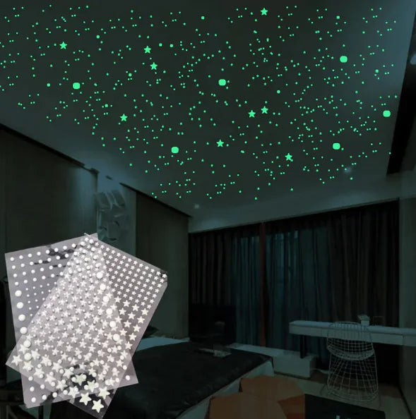 Star Luminous Wall Stickers