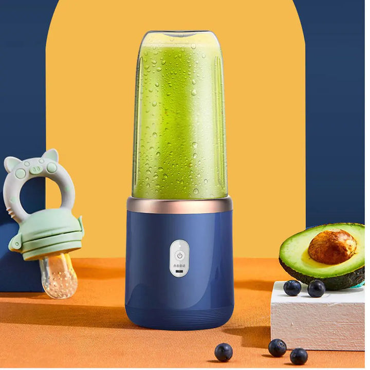 Tragbarer elektrischer Entsafter, 400 ml, Zitronen-/Orangenpresse, Multifunktionsmixer, Frucht-Smoothie-Mixer, Haushaltsgeräte