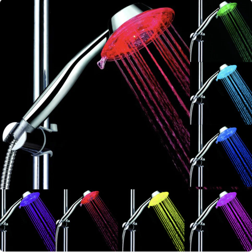 LED Colorful Flashing Handheld Nozzle