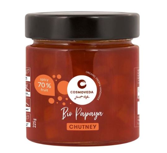 Cosmoveda | Bio Papaya Chutney| 225g