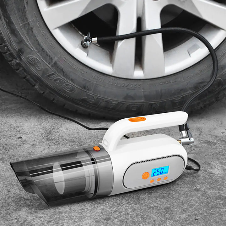 4-in-1 Car Vacuum and High-Power Air Pump