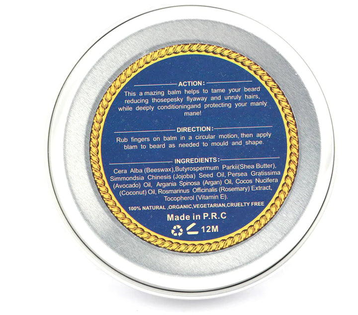Unscented Sandalwood Beard Wax for Beard Care
