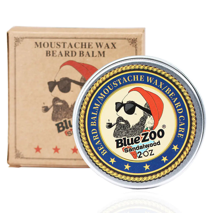 Unscented Sandalwood Beard Wax for Beard Care