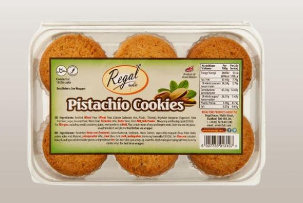 Regal Pistachio Cookies