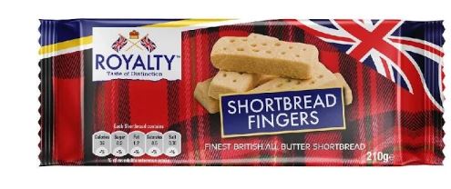 Royalty | Shortbread Fingers | Finest British All Butter Shortbread