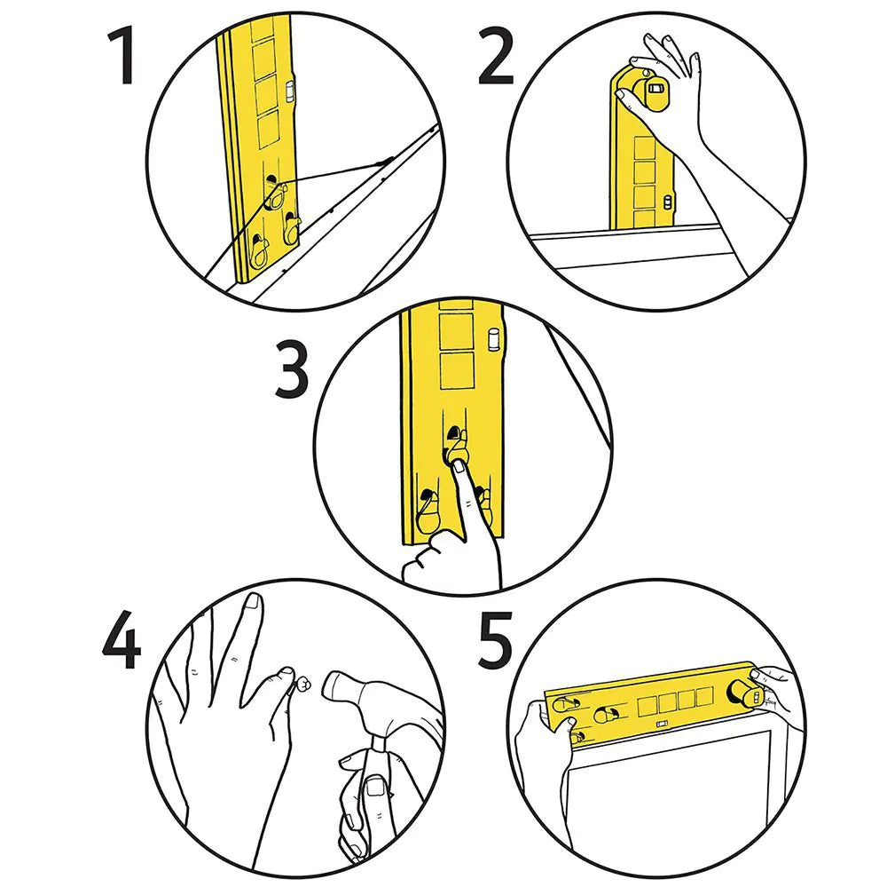 Multi-Functional Level and Picture Hanging Tool