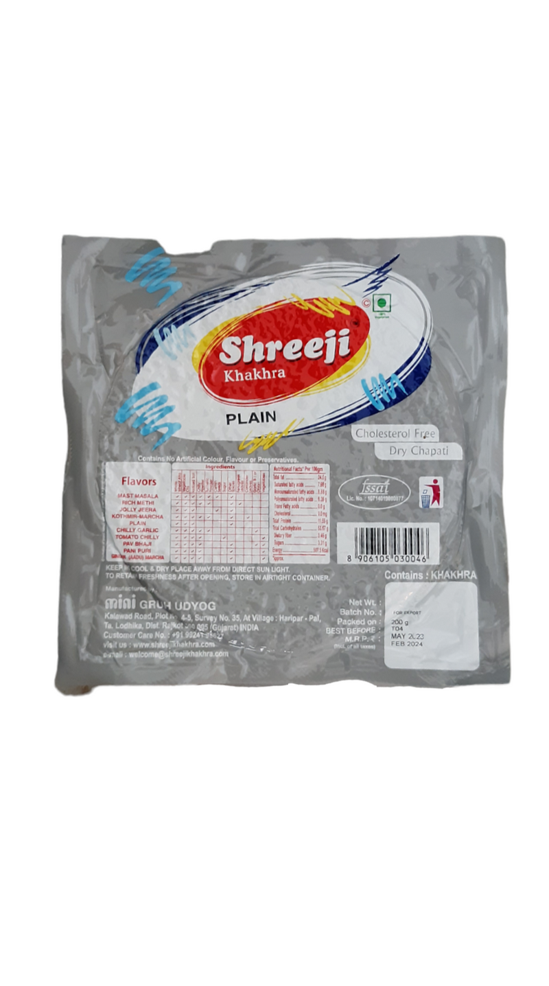 ShreejiKhakhraplain200g