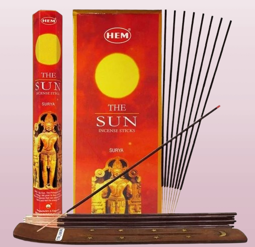 The Sun Surya Incense