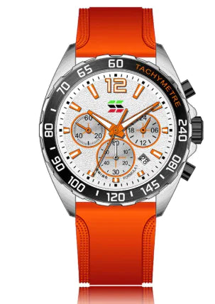 Sporty Six-Pin Quartz Watch