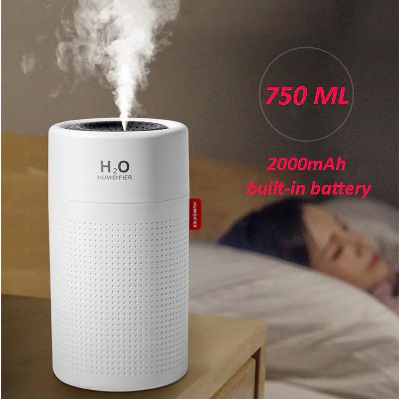 USB Rechargeable Humidifier for Air Moisture