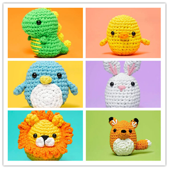 Cute Animal Crochet Kit