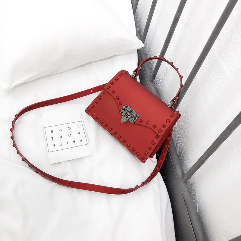 New Women's Korean Style Matte Jelly Tote Bag