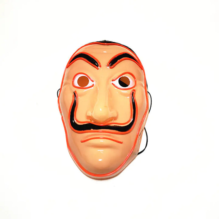 LED Light-Up Mask for Halloween Party Props