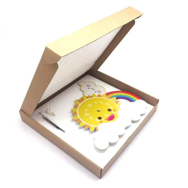 Creative Cartoon Wall Clock for Bedroom and Living Room