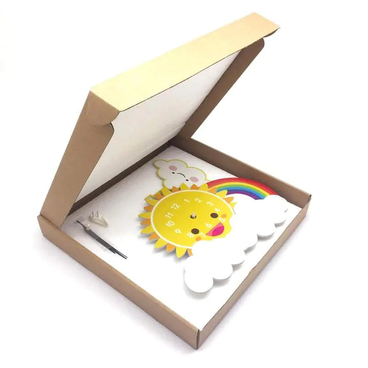 Creative Cartoon Wall Clock for Bedroom and Living Room