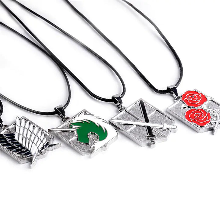 Attack on Titan Wings of Freedom Key Necklace (Multiple)