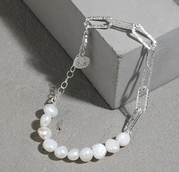 Fashion Baroque Water Pearl Chain Necklace Design