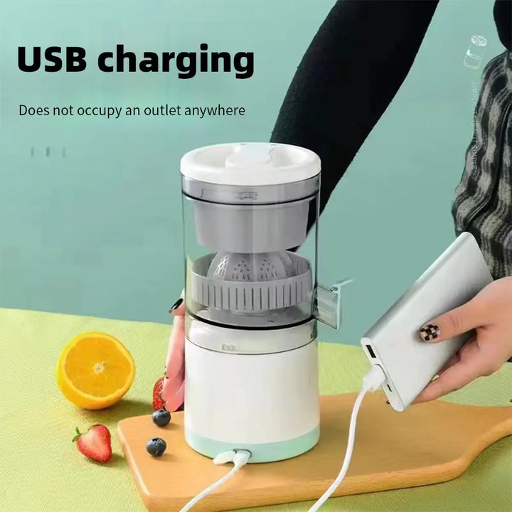 Tragbarer elektrischer Entsafter USB-Aufladung Orange Lemon Fruit Mixer