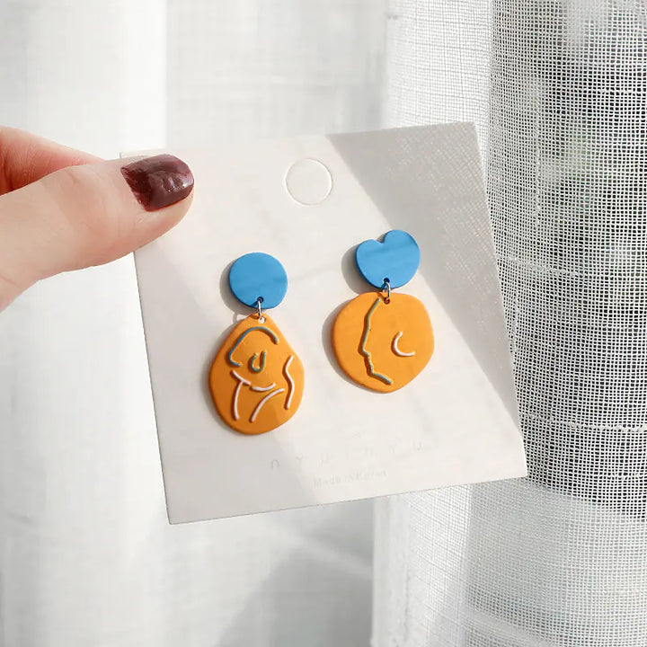 S925 Silver Cute Playful Flower Earrings for Girls