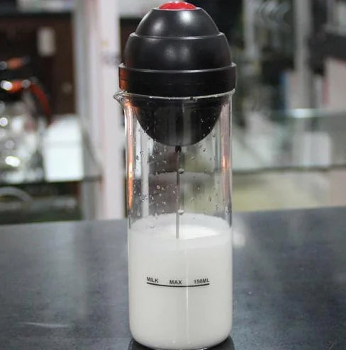 Electric Milk Frother and Mixing Cup