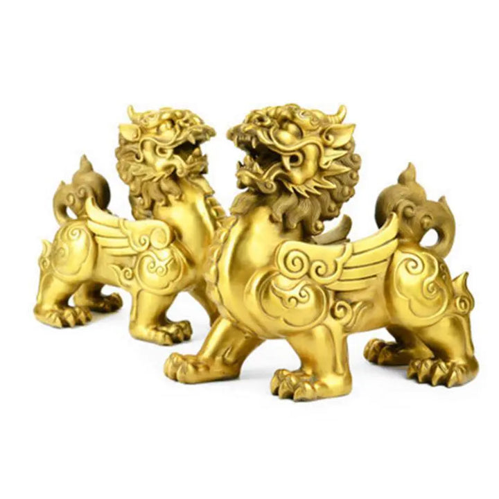 Pure Copper Pixiu Wealth Decor for Home and Office