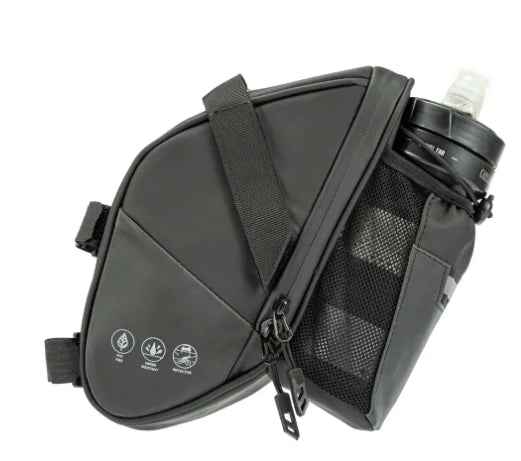 Waterproof Bike Saddle Bag with Water Bottle Pocket (1.5L)