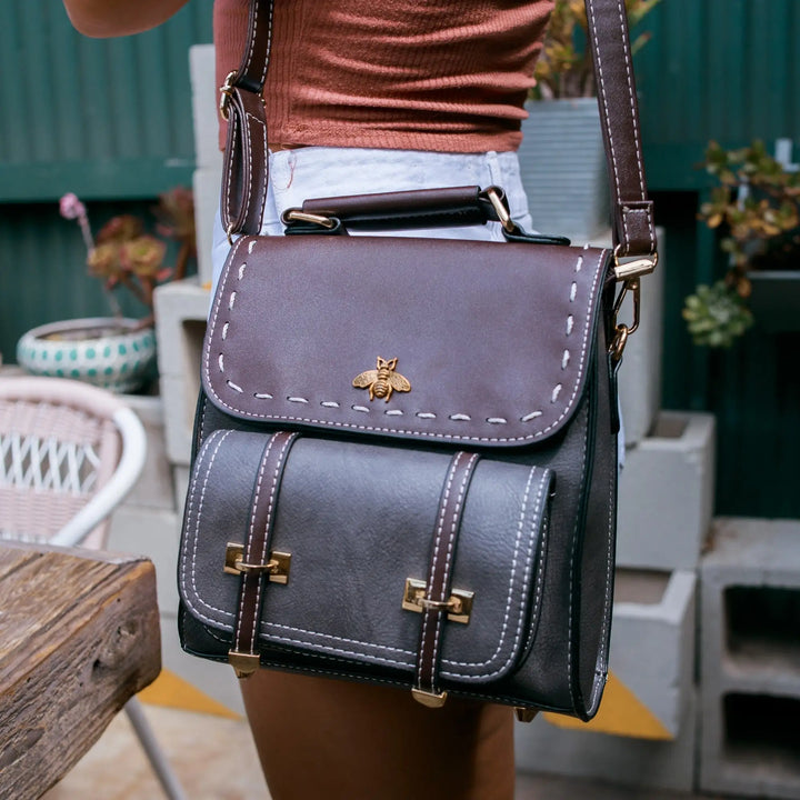 Hummel-Lederrucksack