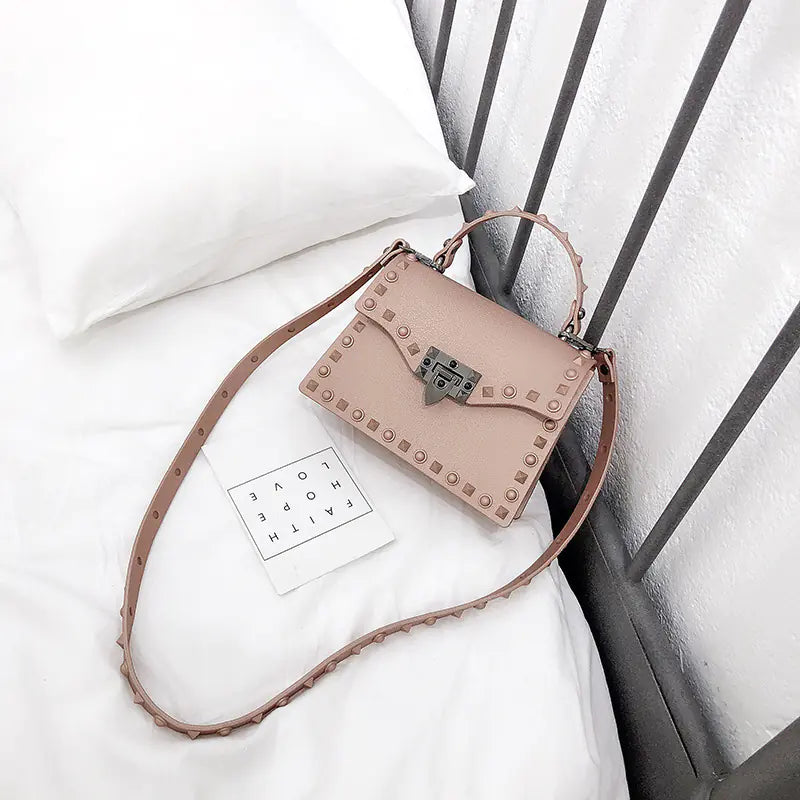 New Women's Korean Style Matte Jelly Tote Bag