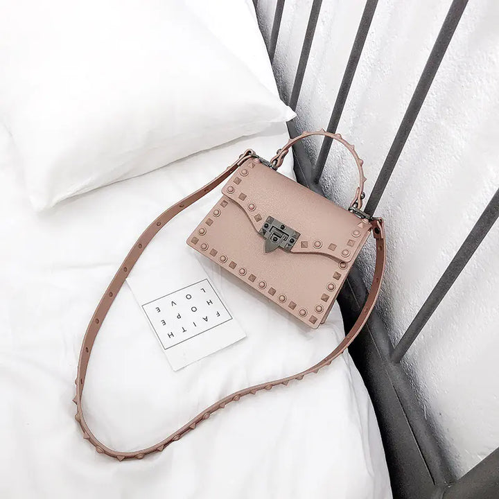 New Women's Korean Style Matte Jelly Tote Bag