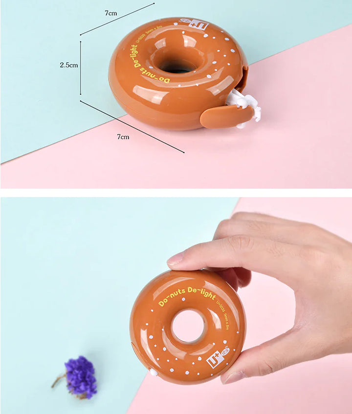 Donut Correction Tape for Students with PET Film
