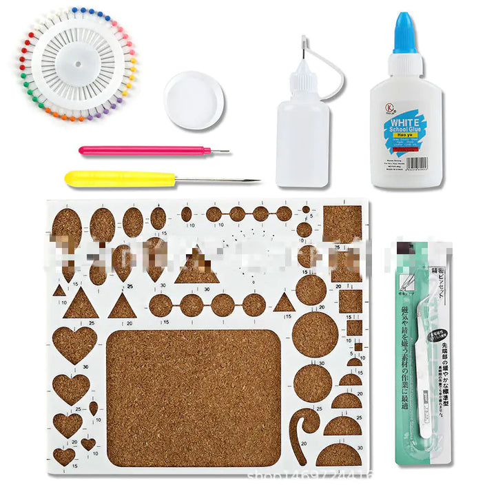 Quilling Tool Set with Spiral and Wave Shaper