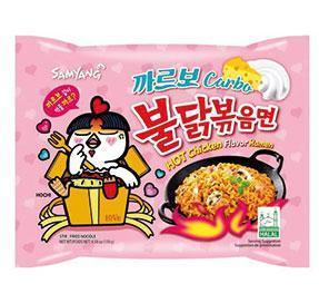 Buldak Carbonara Hot Chicken Flavour Ramen