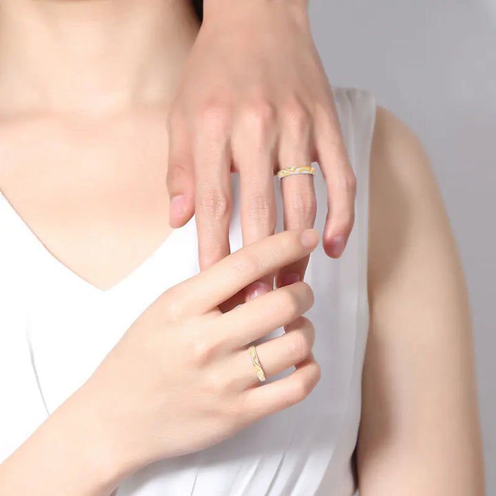 S925 Sterling Silver Ring for Him and Her