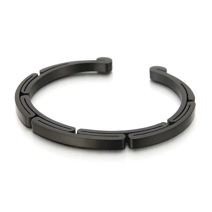 Fashionable Stainless Steel Couple Bracelet for All Occasions